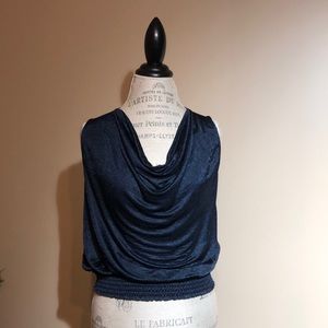 Cowl Neck Tank Top